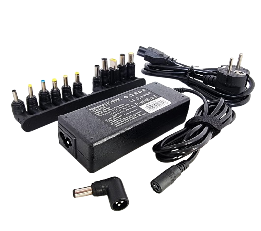 Универзален адаптер за лаптоп (15V, 16V, 18.5V, 19V, 19.5V, 20V) 90W