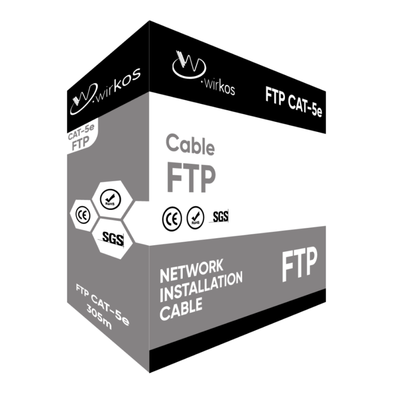 Wirkos LAN CABLE FTP Cat-5e 4Pair/0.50 CCA (305m)