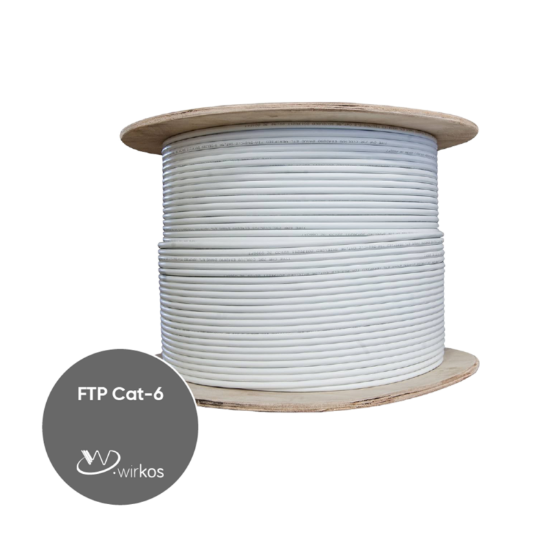 Wirkos LAN CABLE FTP Cat-6 4Pair/0.57 CCA