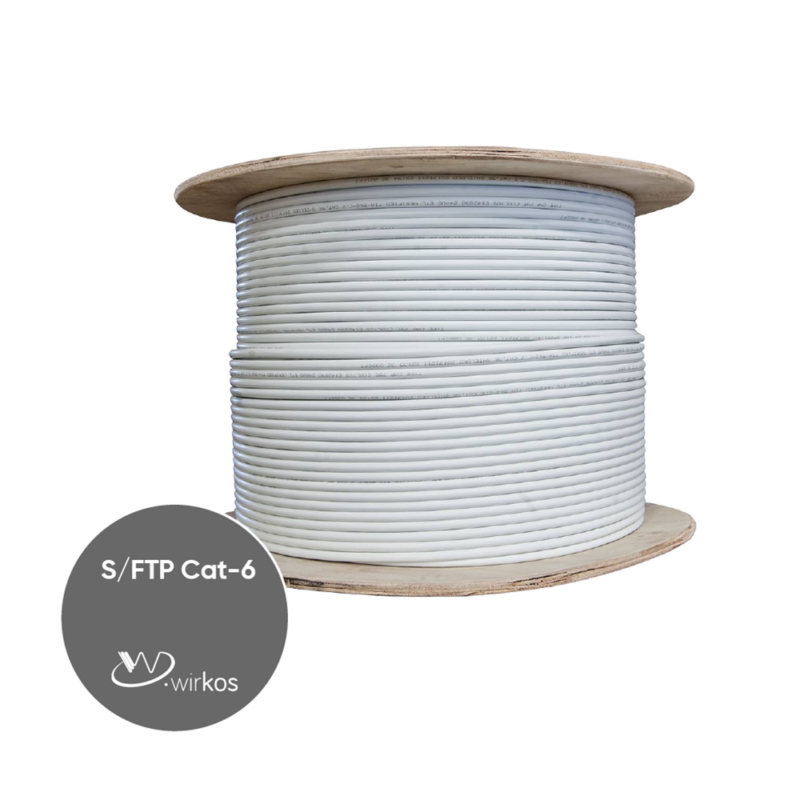 Wirkos LAN CABLE SFTP Cat-6 4Pair/0.57 CCA